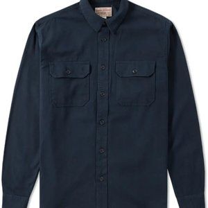 Filson Chino Twill Shirt XL Navy Blue - Brand new with tags